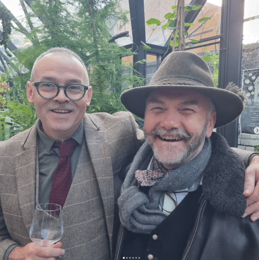 With Jens Jakobsen who created the Onion Garden